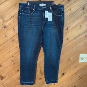 torrid Indigo Cropped Ankle Jeans